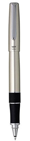 Tombow 942037 BW-2000LZ Tintenroller Havanna Aluminium inklusive Geschenkverpackung, silber-matt