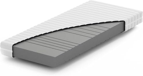 Betten-ABC - Matratze (KSP-500) - 140x200 cm (H2) - 7-Zonen Matratze aus Kaltschaum - Hypoallergen & Antibakteriell - Oeko-TEX® Zertifiziert - Bezug abnehmbar & waschbar - Lieferung per Paket