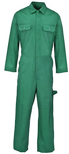 Overall für Erwachsene, Arbeitskleidung, in Großbritannien entworfen Gr. XXXL, SPRUCE GREEN OLIVE
