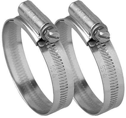 Jubilee® Clips Stainless Steel SS304 Hose Clamp 85-100mm x 2