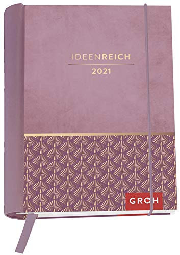 ideenreich 2021: Wochenkalender mit 12 Postkarten (Terminplaner für die Handtasche)