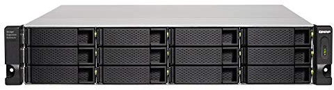 Qnap TL-R1200C-Rp - FestplatteN-Array - 12 Sch?chte (satA-600) - Usb 3,2 Gen 2 (extern) - Rack - Einbauf?hig - 2u (tL-R1200C-Rp)
