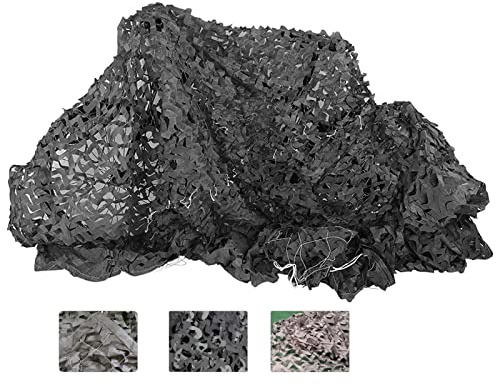 KOOEIN Camouflage Net Gray,Military Camouflage Net,Garden Privacy Fence,Foldable Hunting Net,30 Sizes,Customizable Camouflage Net,car Covers,3x6m/9.8x19.7ft