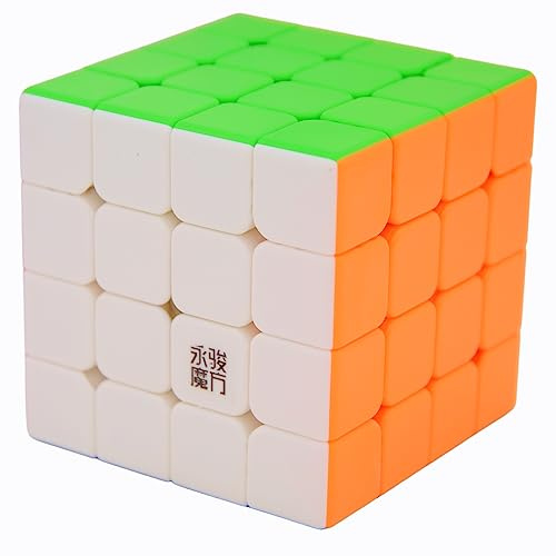 Bukefuno Yongjun Yusu 4x4 2M Magnetic Speed Puzzle Stickerless Cube YJ Yusu V2 M 4x4x4 Magic 2M Cube Magnetic