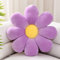 Sioloc ‌Blumenförmiges Kissen, Gänseblümchen-Kissen, Bodenkissen, Sitzkissen, Wohndekoration & Plüsch-Wurfkissen für Bett, Sofa, Sessel (Lavendel, 38cm)