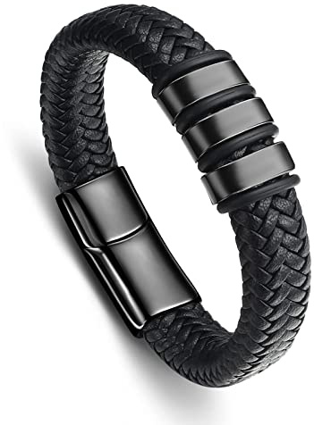 Minicremation Urnenarmband für Asche für Frauen Männer gewebtes Leder Seil wickeln Kremation Schmuck Kremation Urnenarmband für Asche