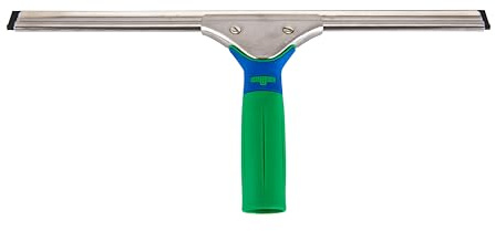 Unger Green Label Wischer (Breite: 45 cm, Fensterwischer, für die Reinigung von Fenstern und Spiegeln, Grün) GTS45