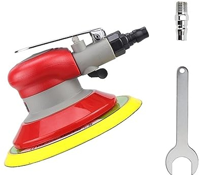 Lijadora Orbital neumática de 5 pulgadas y 6 pulgadas, máquina de papel de lija de aire de 125mm y 150mm, herramienta pulidora, lijadora profesional for coche ( Color : 6 iinch(150mm) , Size : 0 )