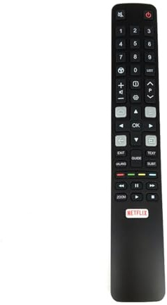 Télécommande LTEOJO RC802N YUI1 YUI4 pour TCL SMART TV U75C7006 U55P6046 U60P6046 U49P6046 U43P6046 U65S990