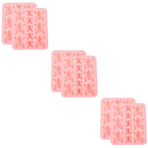 Uonlytech 3 Ensembles Moule En Silicone Grenouille Moule À Fondant Grenouille Moules À les En Chocolat Bonbons Moules En Silicone Pour Le Chocolat le Rose 2 Pièces * 3