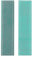 Lot de 2 filtres pour climatiseur, 21 x 52 mm de rechange pour grilles d'aération et climatiseurs, filtre éponge efficace (A)