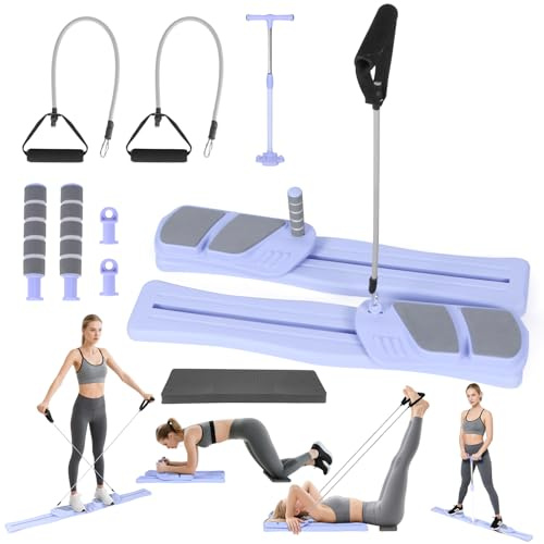 Pilates Board Pilates Gerät für Home Workout Und Training Zuhause Vielseitiger Trainer für Gesundheitstraining Gym Zuhause Cardio Yoga Workout
