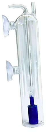 KiBcsLic Professioneller CO2 Diffusor für Aquarien Aus Transparentem Glas