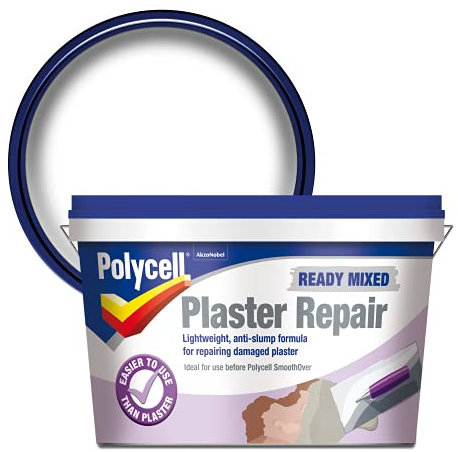 Polycell PLCPRPS25L Plaster Repair Polyfilla Ready Mixed - 2.5 L, Multicolor