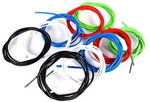 schlauch seil,Fahrrad Bremszug Schaltzug Schaltseil Shifter Kabelgehäuse,2m Shifter Cable Fahrradbremse Kabel Gehäuse Schlauch Kit Zubehör für Mountainbike (4mm