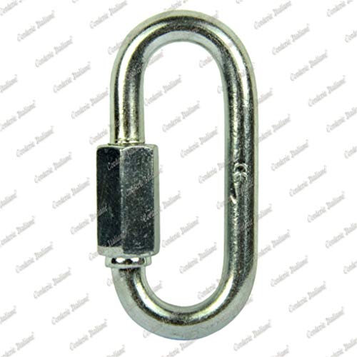 Corderie Italiane 006049388 Maglie rapide zincate 7 mm, 5 pz