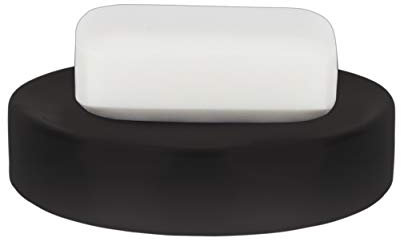 Spirella Porte Savon Céramique Tube-Matt Noir Mat