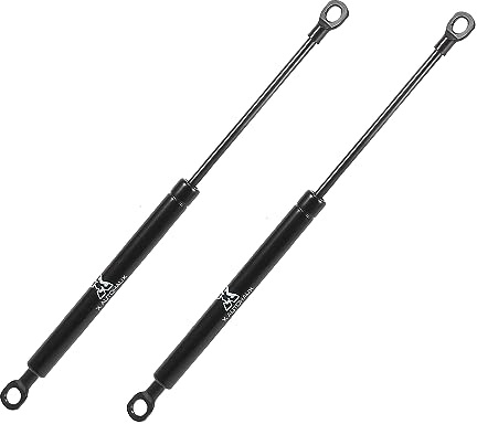X AUTOHAUX Resorte De Gas Negro 2Uds 12 24Lbs/107N para Puerta Cocina