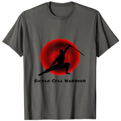 Sickle Cell Warrior ninja sword shirt T-Shirt