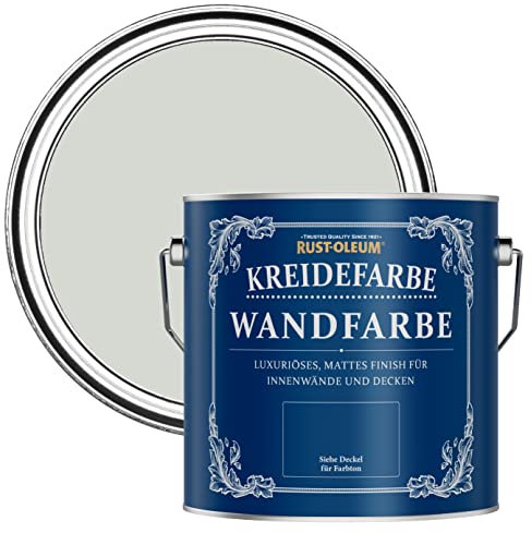 Rust-Oleum grau Wand- und Deckenfarbe in mattem Finish - Winter-Grau 2.5L