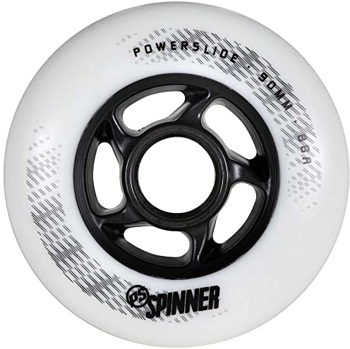 Powerslide Spinner 4er Rollenset 2025 White, 90mm/88a