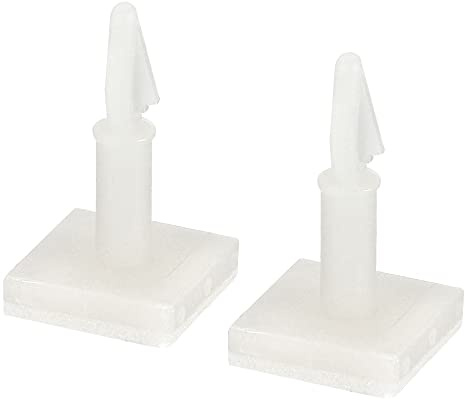 PATIKIL 50Pack Isolierwinkel Säule PCB Abstandhalter 0.5 Weiß | Umgekehrte Montage