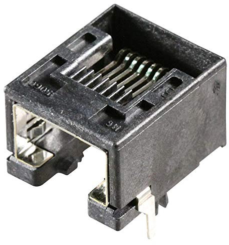 Buchse, PCB, R/A, RJ45, geschirmt, modulare und Ethernet-Anschlüsse, 1 Stück | 95540-2881