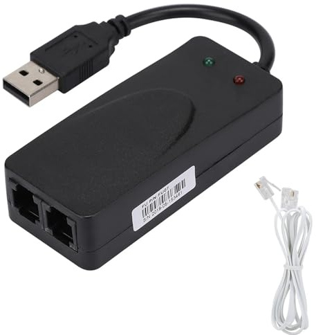 Ranuw Faxmodem Single Port USB 2.0 56K Externer Modem-Treiber für 7 8 10 XP USB-Modem USB 2.0 56K externes Modem