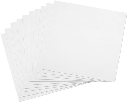 10 Weiße Baumwollstoff Stickstoff Quadrate Kunststoffgitter Stoff Sticken Leinenstoff Meterware Baumwoll Stickstoff Klassischer Aida Stoff Baumwollstoff für Stickereien Bekleidungshandwerk