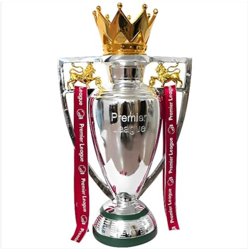 SWAYVES Trofeoa Lega Di Calcio Trofeo Dei Campioni Di Calcio Replica Di Simulazione 1:1 per Uomini e Donne, Displaya Collezione per la Casa'Ufficio/32Cm