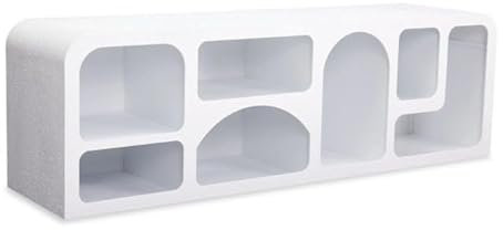 Paris Prix Meuble TV Design Troglodyte 160cm Blanc