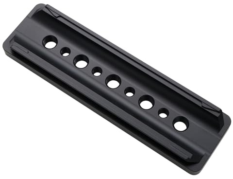 HangTon Dovetail Base Plate for ARRI Alexa Mini LF Camera to Tiffen Steadicam M2, Ronin 2, Trinity Stabilizer, Bottom Mount with 3/8-16 Thread