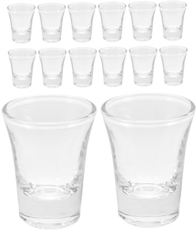 MAGICLULU 24pcs Glass Chalice Set for First Communion Chalices Cup Christian Glass Cups Wine Supplies for Church Services and Baptism Party Decorations