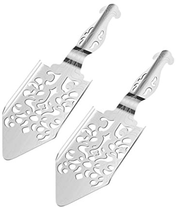 Veemoon 2piezas Cucharas De Absenta De Acero Inoxidable Multifunción Filtros Perforados Para Ajenjo De Accesorio Práctico Para Bar y Hogar