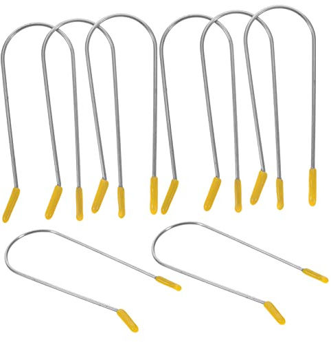 VICASKY Ersatz Edelstahl Hot Roller Clips Heißwicklerspangen für Locken Volumen Friseursalon Zuhause 16 Stück
