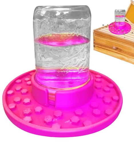 Alimentador de Abejas Jar,Alimentador de Abejas para Tarro de Normal | de Colmena - Entrada y de Colmena, de Abejas, Utilizado para Alimentar Agua
