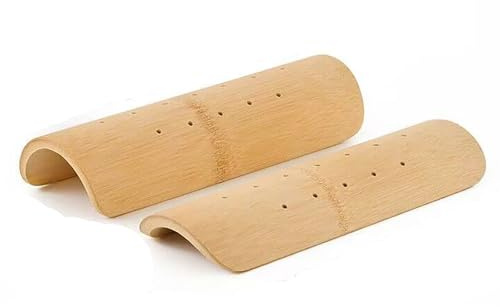 Cuscino di bambù e legno, cuscino per sonno laterali premium. Fornisce una leggera trazione cervicale per 15-30 minuti per utilizzo. Adatto per posizioni di sonno lato, schiena e stomaco.