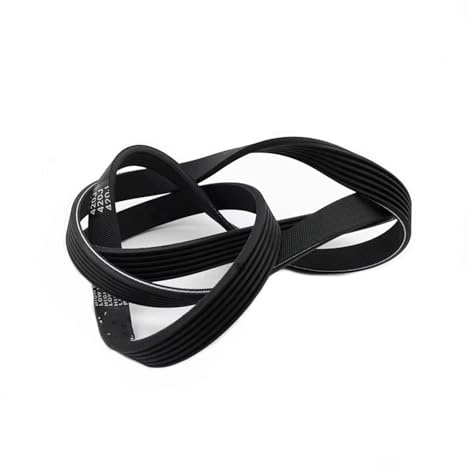Correa Multicanal Goma Negra Transmisión Industrial Para PJ Cuña Múltiple Longitud 440~920 Número Máximo Paso 4/5/8 2,34mm Correas Transmisión