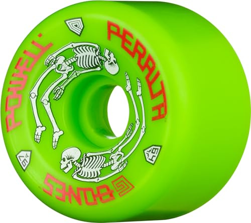 Powell Peralta - Set di 4 Ruote per Skateboard, Verde, 64 mm