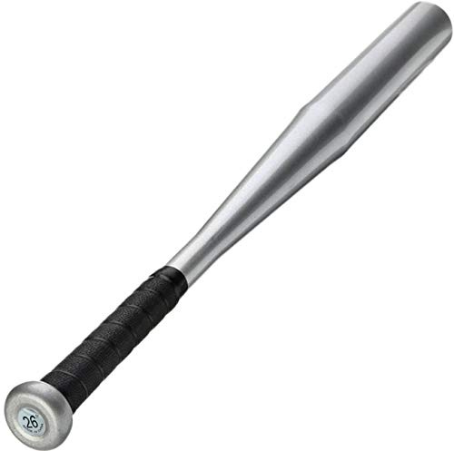 Spaß Kostet Baseballschläger aus Aluminium Silber 26 Zoll 65 cm lang ideal zum Baseball