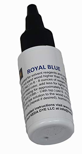 Blue Dye - Alcohol Based Blue Liquid Dye Concentrate - Royal Blue Stain