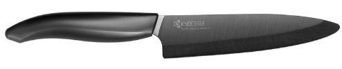 KYOCERA Universalmesser Ergonomic Style - Black Blade, 13 cm (H.Nr. FK-130BK-BK)