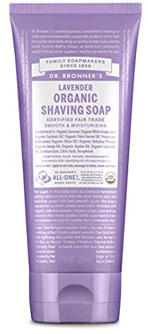Dr. Bronner's - ekologisk lavendeldoft rakgel 200 g
