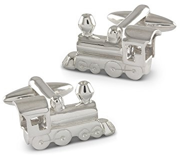 ZAUNICK Lokomotive Manschettenknöpfe Silber 925 handgefertigt