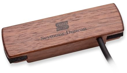 Seymour Duncan SA-3HC Woody HC Acoustic Soundhole Pickup - Walnut Hum-Canceling