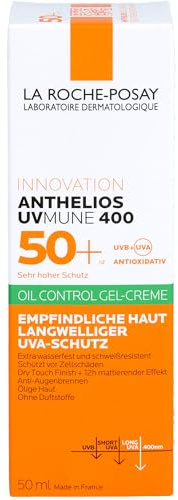 La Roche-Posay Anthelios XL SPF 50 gelkräm för anti-glanseffekt, 50 ml