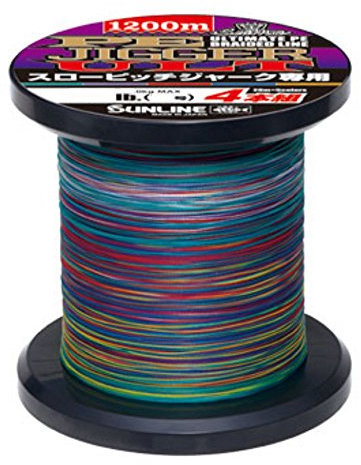 SUNLINE Saltimate Jigger ULT 4 Piece Set for Slow Pitch Jerks 4,200 yd (1,200 m) No. 4 60 lb