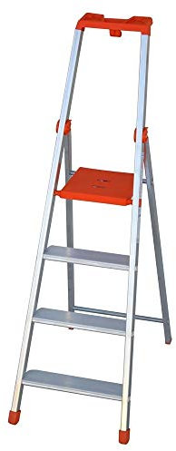 Gierre ® - Scala in Alluminio Domestica 'Professionale' CASA 6 7 8 GRADINI - 5 GRADINI