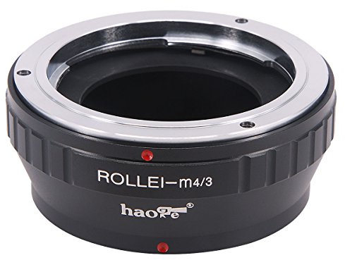 Haoge Manual Lens Mount Adapter for Rollei 35 SL35 QBM Quick Bayonet Mount Lens to Olympus and Panasonic Micro Four Thirds MFT M4/3 M43 Mount Camera