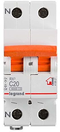 Legrand, Interruptor Magnetotérmico, Protector de sobrecargas, 20A